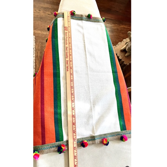 KIM SEYBERT Jaipur Cotton Dinner Napkins in White & Multi - Set of 8 - NWOT - Picture 10 of 10